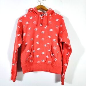 Champion Women's Reverse Weave Pullover Hoodie Sweatshirt Size Medium